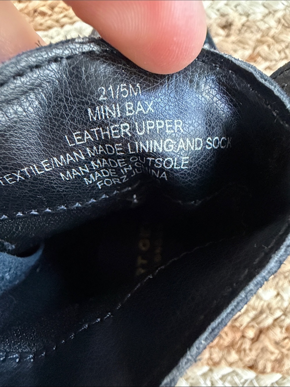 NWOT Kurt Geiger Kids Bax Leather Boots - Picture 5 of 8